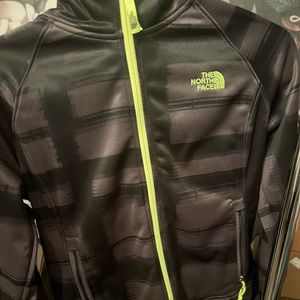 Ladies NorthFace zip up hooded jacket, never worn, Medium
